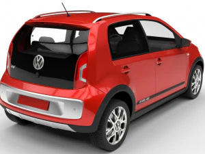 volkswagen cross up 2014 3D Model