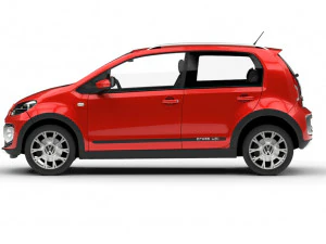 volkswagen cross up 2014 3D Model