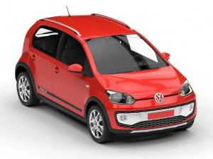 volkswagen cross up 2014 3D Model