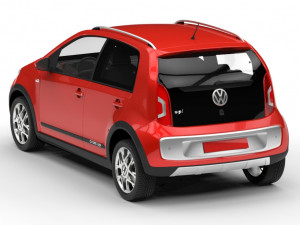 volkswagen cross up 2014 Model 3D