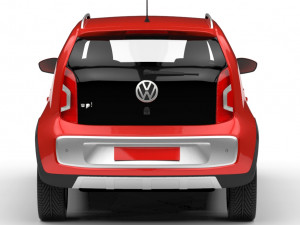 volkswagen cross up 2014 Model 3D