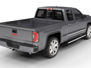 gmc sierra denali 2016 3D Модель