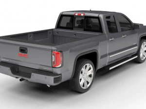 gmc sierra denali 2016 3D Model