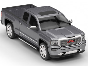 gmc sierra denali 2016 3D Модель