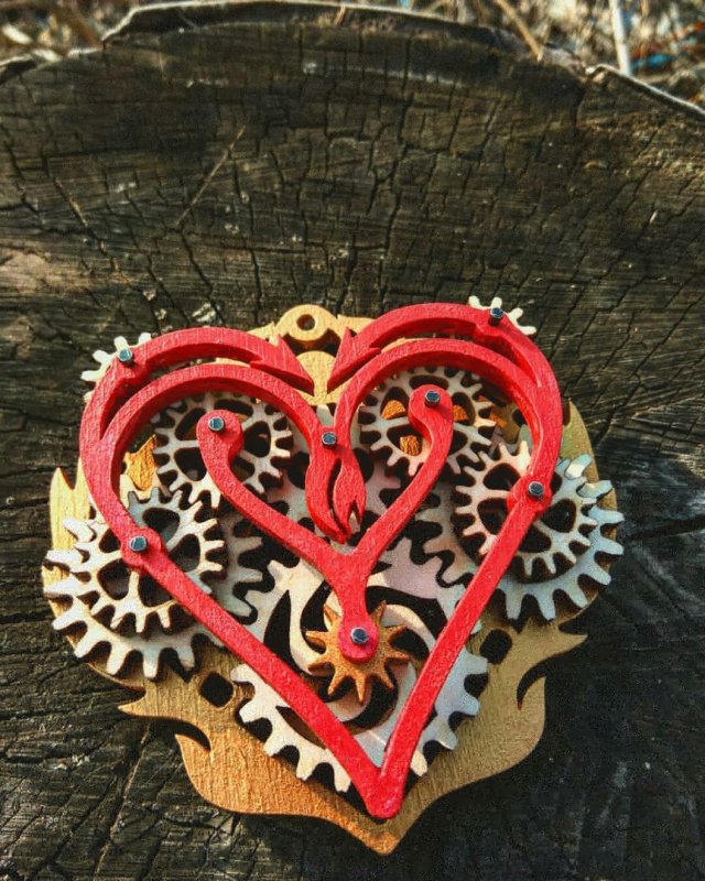 keychain in the style of techno 2 3D Print Model .c4d .max .obj .3ds .fbx .stl .blend 