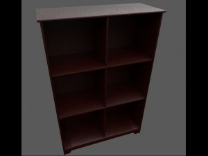 cherrywood cupboard Modelo 3D