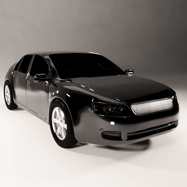 volkswagen sedan car 3D Model .c4d .max .obj .3ds .fbx .stl .blend 