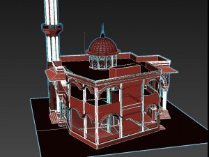 little mosque Modelo 3D
