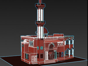 little mosque Modelo 3D