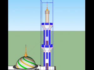 little mosque Modelo 3D