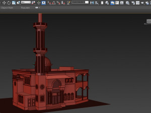 little mosque Modelo 3D