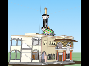 little mosque 3D Model