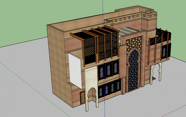 islamic cultural building 3D Model in Buildings 3DExport