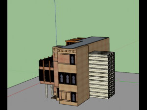 islamic cultural building 3D Model