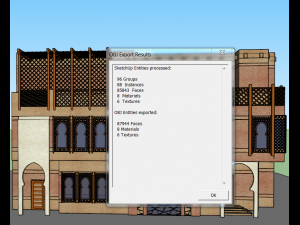 islamic cultural building 3D Model
