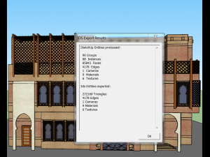 islamic cultural building 3D Model