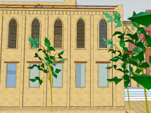 islamic cultural center 2 3D Model