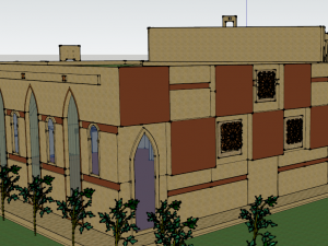 islamic cultural center 2 3D Model