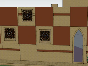 islamic cultural center 2 3D Model