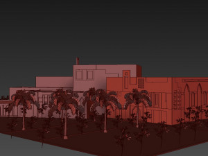 islamic cultural center 2 3D Model