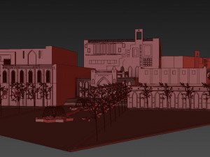 islamic cultural center 2 3D Model