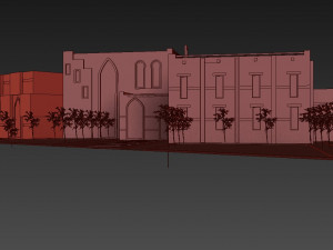 islamic cultural center 2 3D Model
