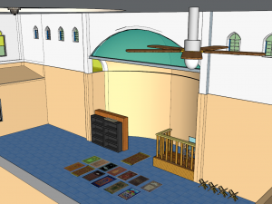 little mosque 2 Model 3D