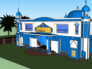 little mosque 2 Model 3D