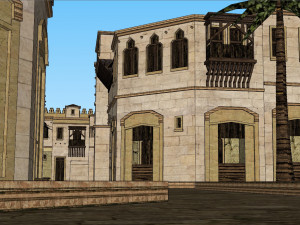old arabic city 3D Model