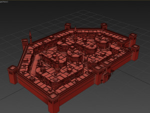 old arabic city 3D Model