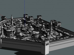 old arabic city 3D Model
