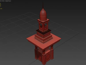 menara pack 3D Model
