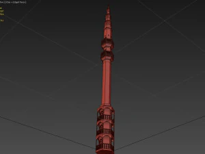 menara pack 3D Model