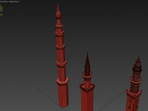 menara pack 3D Model