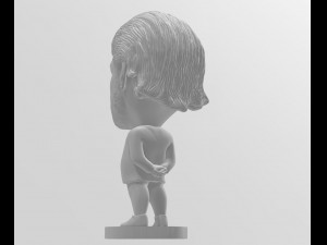 diego armando maradona 3d print model 3D Baskı Modeli