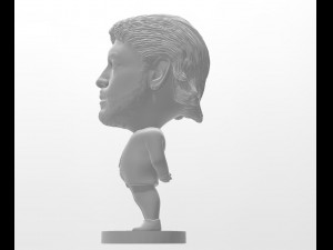 diego armando maradona 3d print model 3D Baskı Modeli