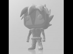 gohan funko 3d print model 3D 打印模型