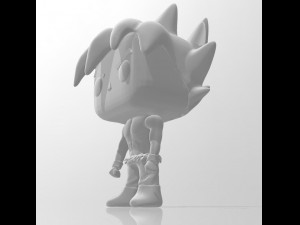 gohan funko 3d print model 3D 打印模型