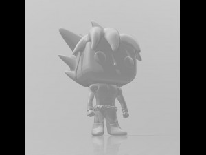 gohan funko 3d print model 3D 打印模型