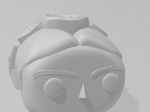 frida kahlo 3d print model 3D Baskı Modeli