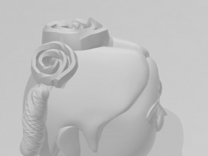 frida kahlo 3d print model 3D Baskı Modeli