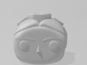 frida kahlo 3d print model 3D Baskı Modeli