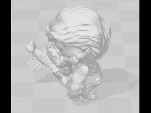 king kong 3d print model Model do druku 3D