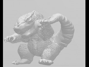 godzilla 3d print model 2 3D Print Model