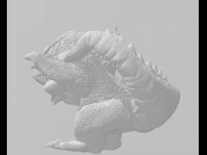 godzilla 3d print model 2 3D Print Model