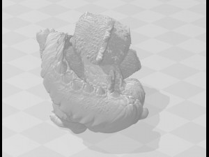 godzilla 3d print model 2 3D Baskı Modeli