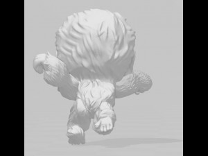 king kong 3d print model 2 3D Baskı Modeli