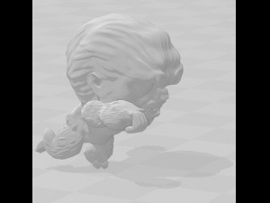 king kong 3d print model 2 3D Baskı Modeli