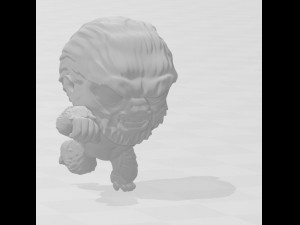 king kong 3d print model 2 3D Baskı Modeli