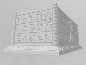 sarcophagus 3d print model 3D-Druckmodell